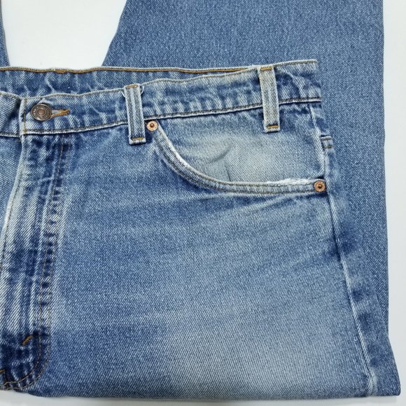 Levi's 505 Blue Jeans - Vintage - Orange Tab - Mad - Picture 5 of 11